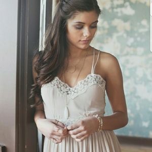 Altar'd State Moonlit Lace Maxi Dress